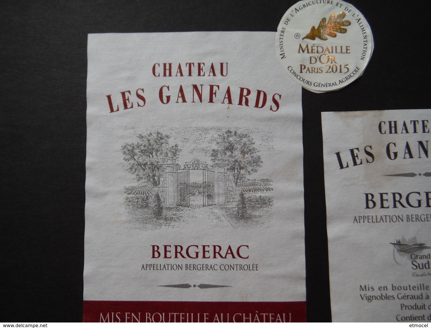 Bergerac Château Les Ganfards 2014 - Vignobles Géraud à Saussignac - Bergerac