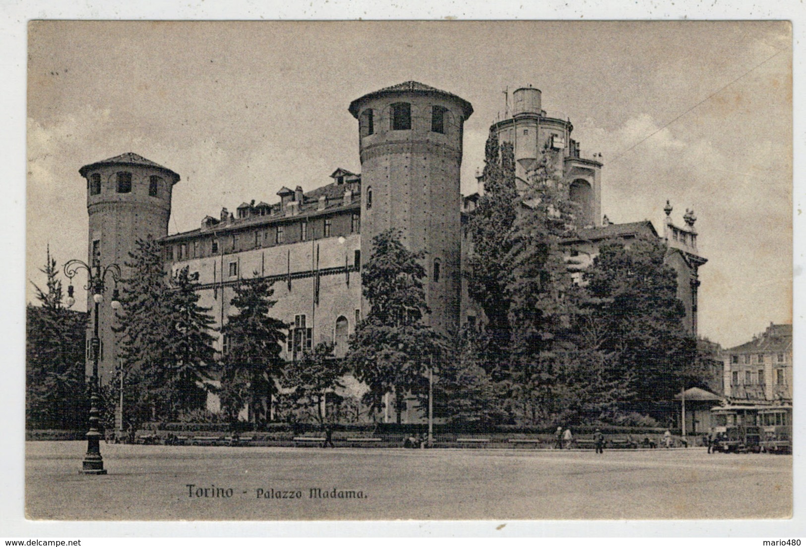 TORINO   PALAZZO   MADAMA      1925   2  SCAN       (VIAGGIATA) - Palazzo Madama