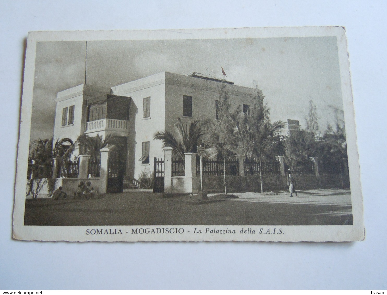 CPA-KP-PC- SOMALIA   SOMALIS , MOGADISCIO   - COLONIA ITALIANA --  Palazina Della   SAIS - Somalie