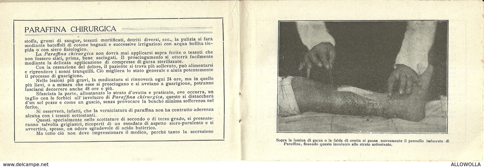 5052"PARAFFINA CHIRURGICA-ISTITUTO TERAPEUTICO ROMANO-BOLL. TRIM. 1° GENNAIO 1920 N° 3 "24 PAGINE+COPERTINE- ORIG. - Medicina, Biología, Química