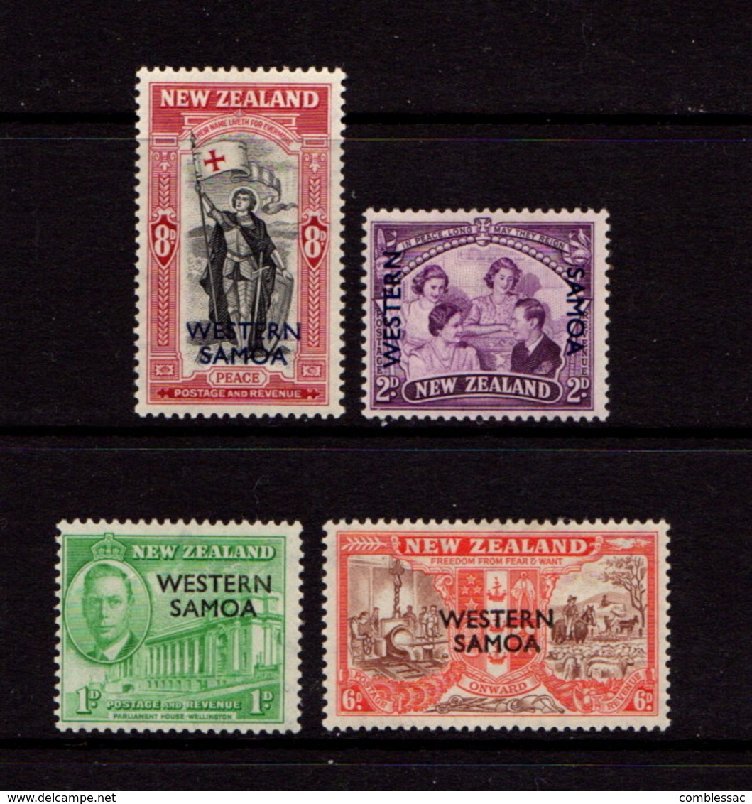 SAMOA    1946    Peace  Issue    Set  Of  4    MH - Samoa