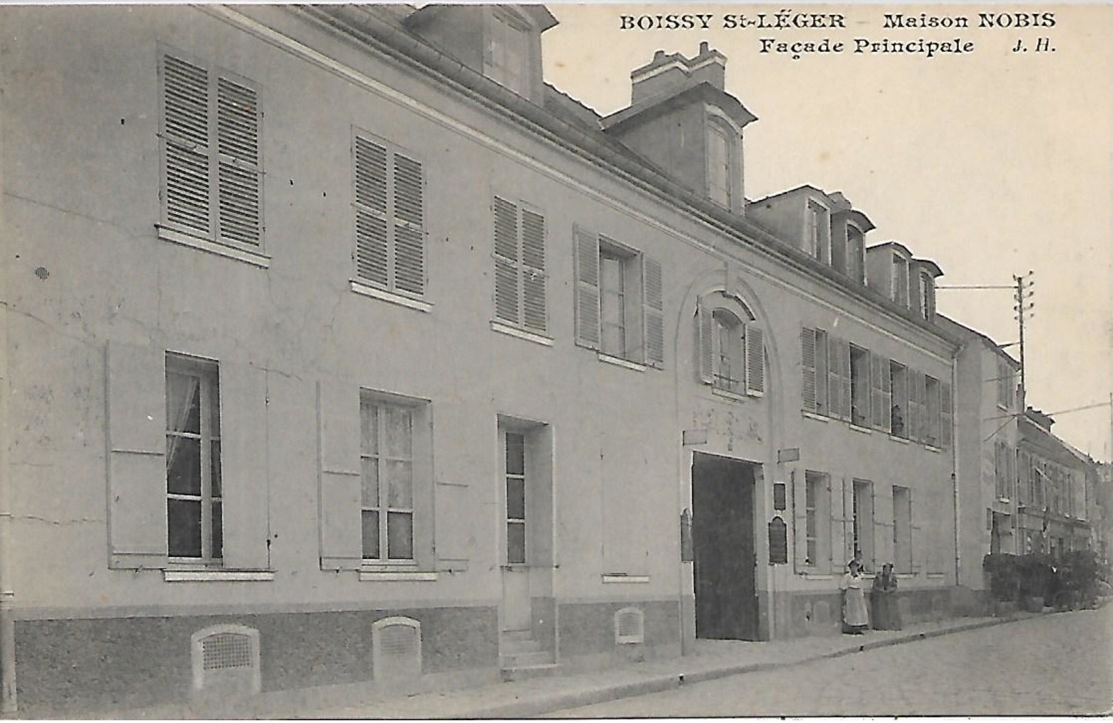 94, Val De Marne, BOISSY SAINT LEGER, Maison NOBIS - Facade Principale, Scan Recto Verso - Boissy Saint Leger