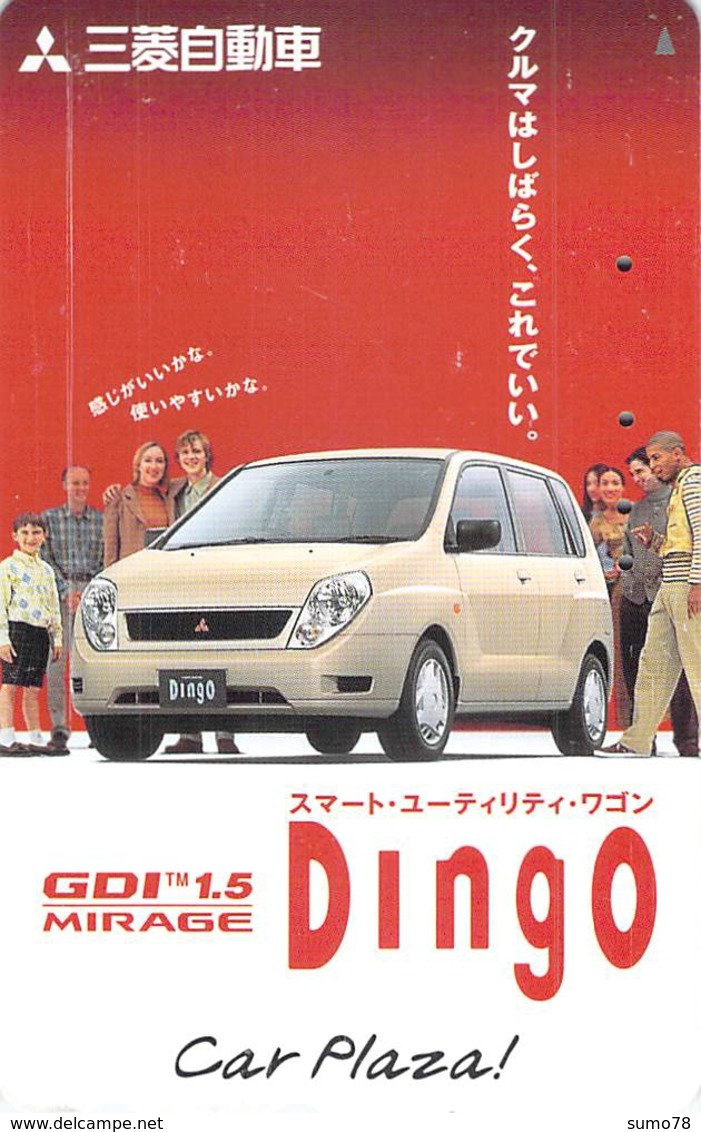 AUTO  - VOITURE - AUTOMOBILE - CAR -- TELECARTE JAPON - Voitures