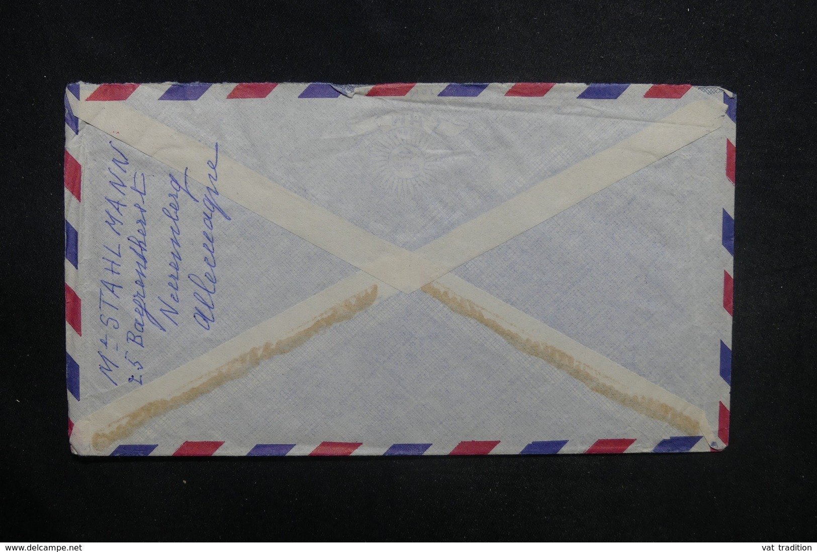 TURQUIE - Enveloppe De Gar Pour Paris En 1959, Affranchissement Plaisant - L 37655 - Lettres & Documents