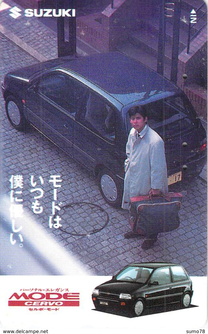 AUTO  - VOITURE - AUTOMOBILE - CAR -- TELECARTE JAPON - Voitures