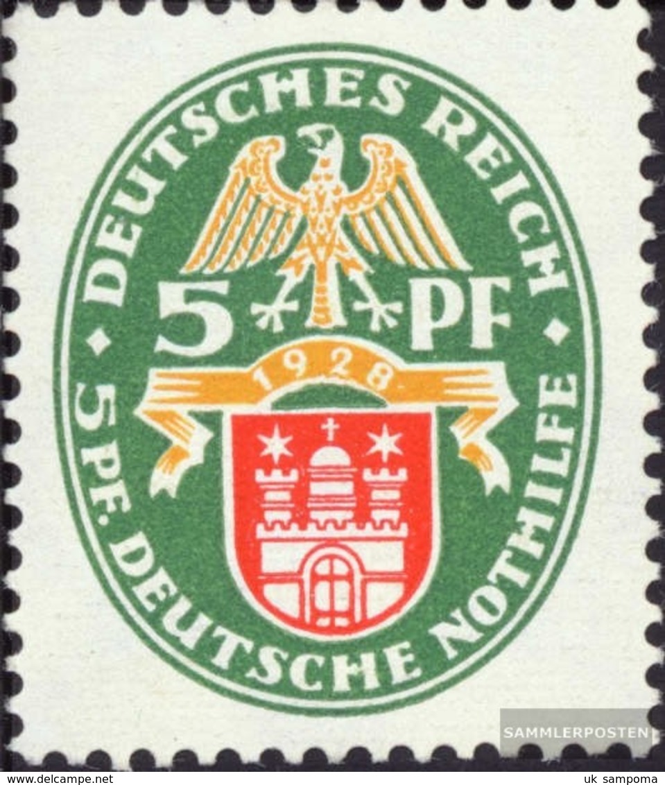 German Empire 425Y With Hinge 1928 Emergency:Crest - Unused Stamps