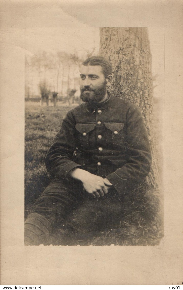 BELGIQUE - 5 Cartes photo. - Militaires - Soldats - Pose photographique - Service - National - Conscription.