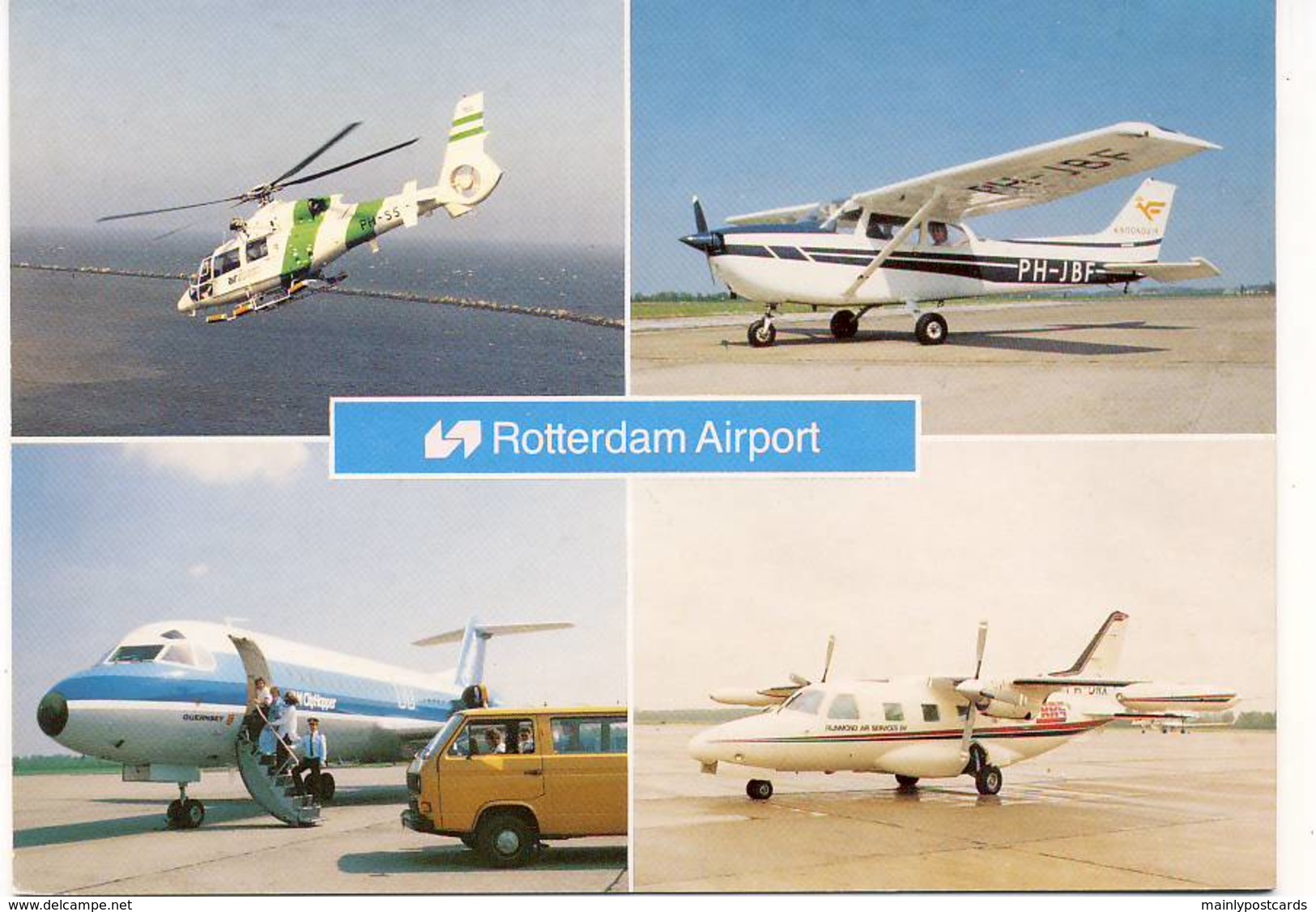 AI94 Aviation - Rotterdam Airport Information Card - Other & Unclassified