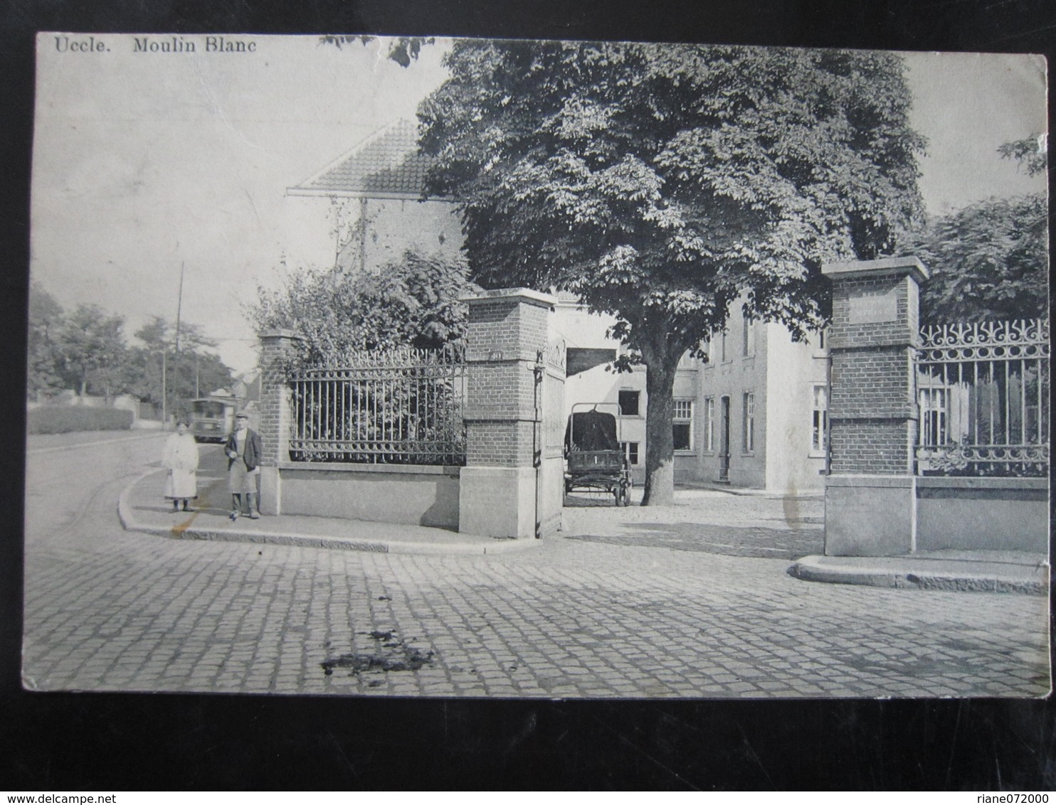 UCCLE   - Moulin Blanc  -Tram - Rue De Stalle Et Le Coin De La Rue Rittweger - Uccle - Ukkel