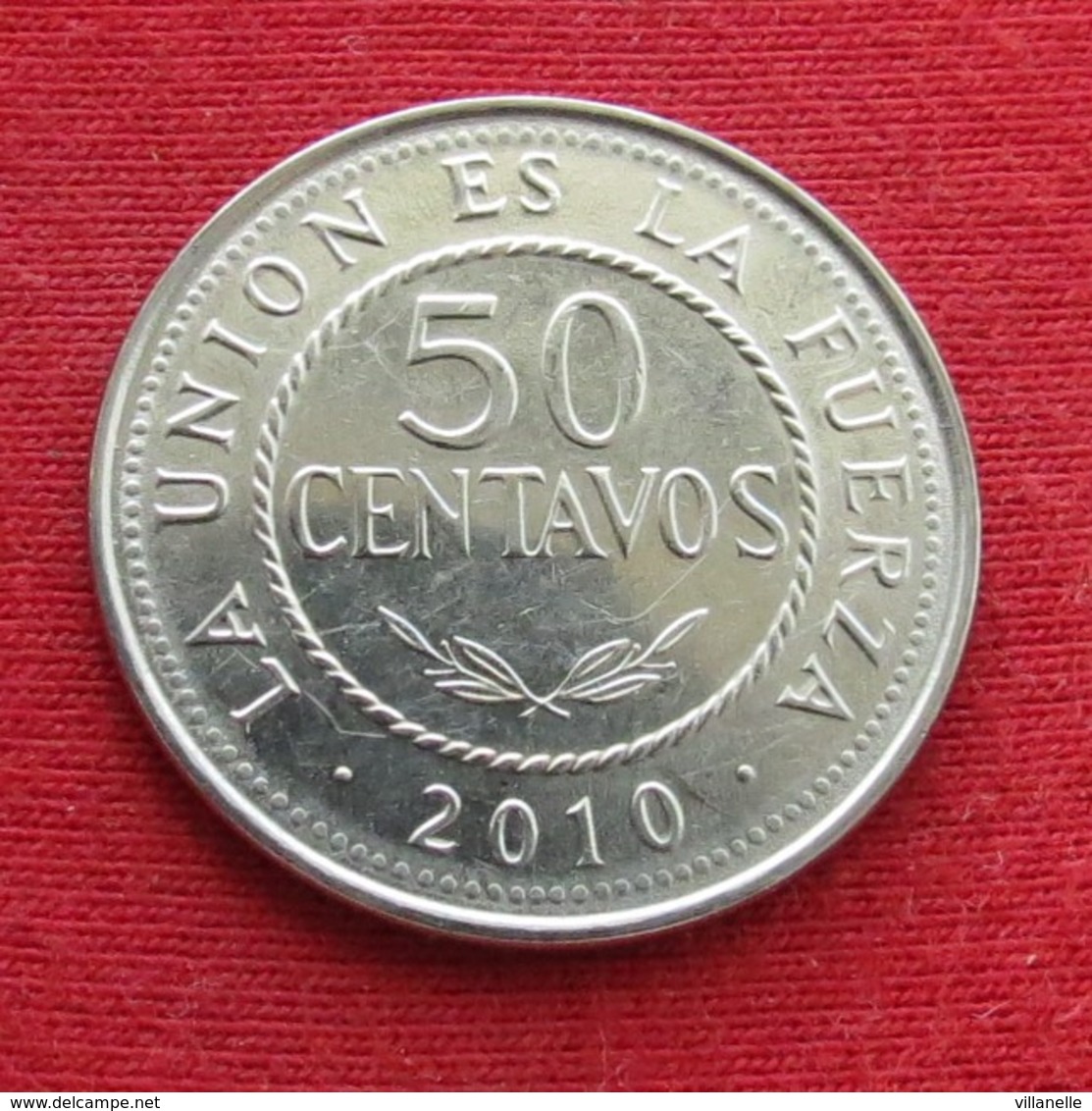 Bolivia 50 Centavos 2010 KM# 216 Bolivie - Bolivië