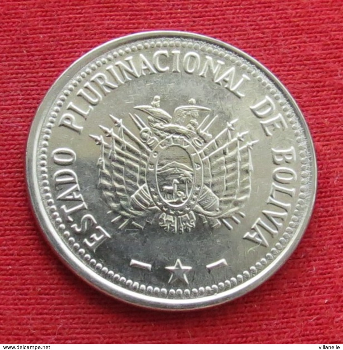 Bolivia 50 Centavos 2010 KM# 216 Bolivie - Bolivië