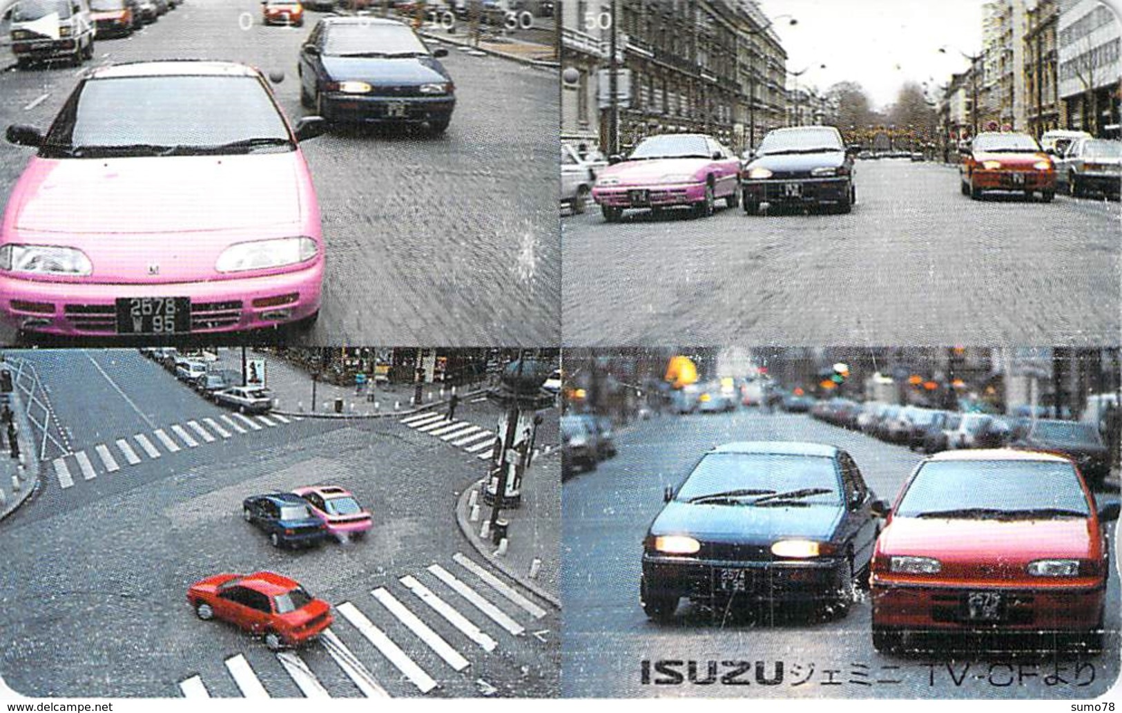 AUTO  - VOITURE - AUTOMOBILE - CAR -- TELECARTE JAPON - Voitures