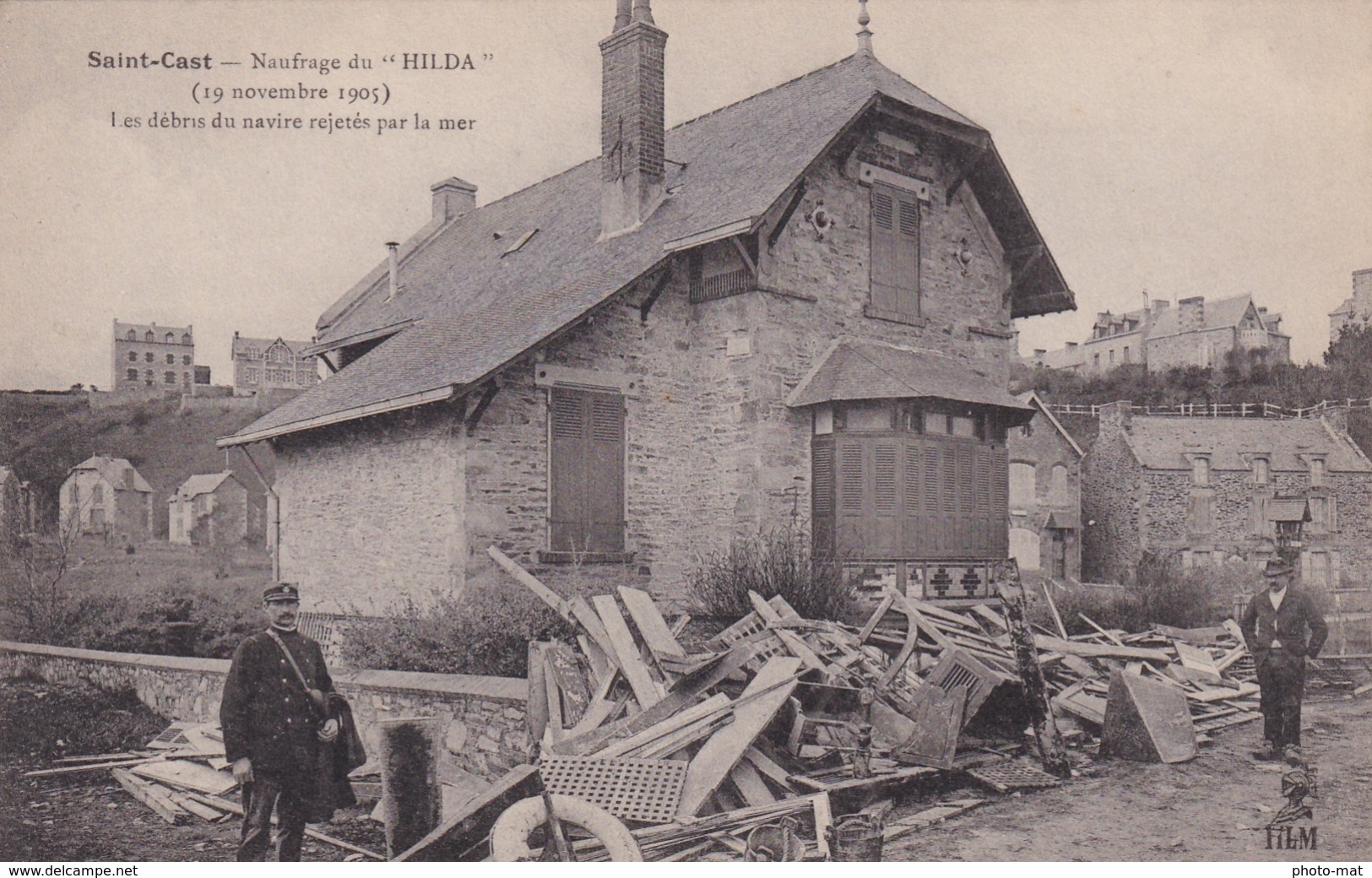 SAINT CAST       NAUFRAGE Du HILDA......19 Nov 1905....404 - Autres & Non Classés