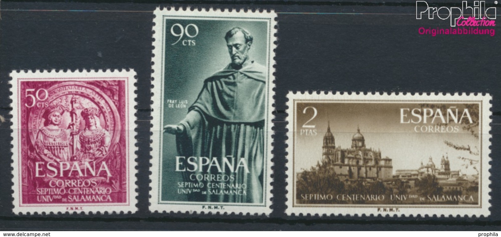 Spanien 1021-1023 (kompl.Ausg.) Postfrisch 1953 Uni Salamanca (9336110 - Ungebraucht