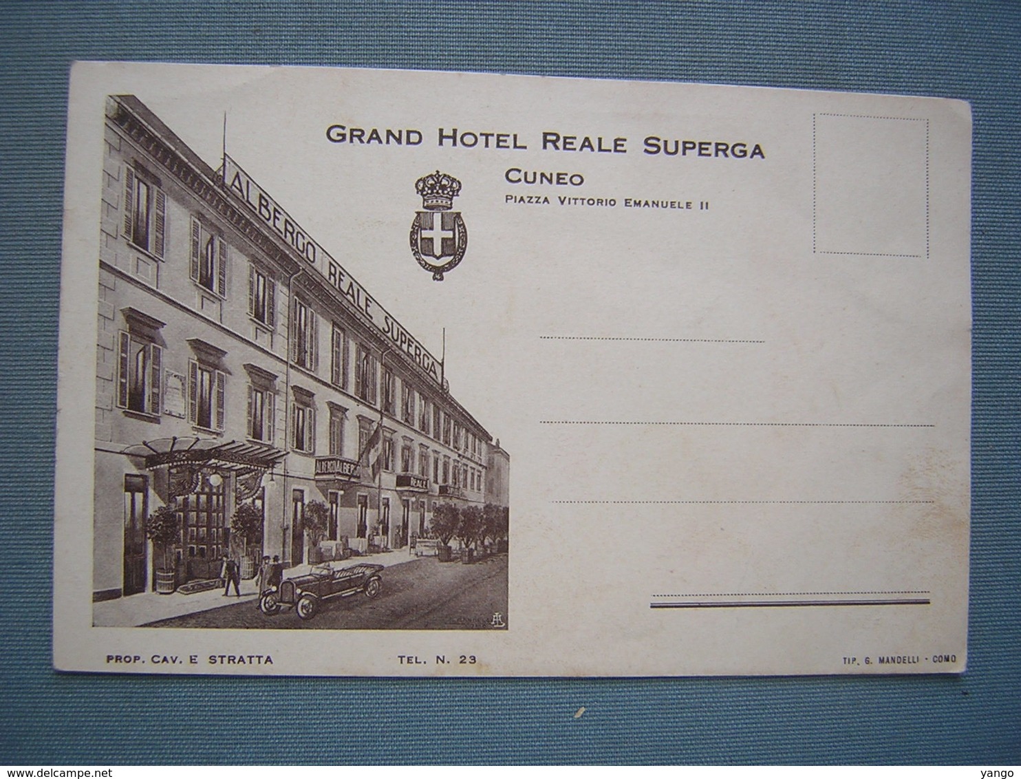 CUNEO - GRAND HOTEL REALE SUPERGA - Cuneo