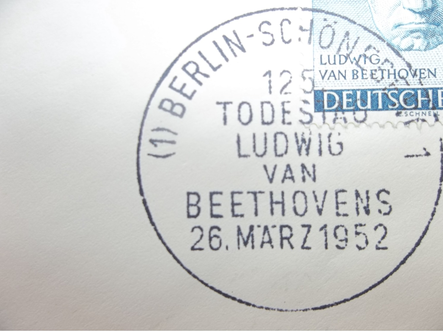 Deutshe Post: 1952 Ca-FDC To Berlin (#UR8) - Storia Postale