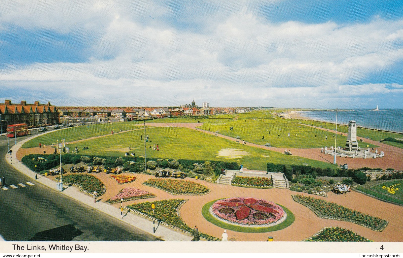 Postcard The Links Whitley Bay [ Golf Course / Golf Interest ] My Ref  B13482 - Golf