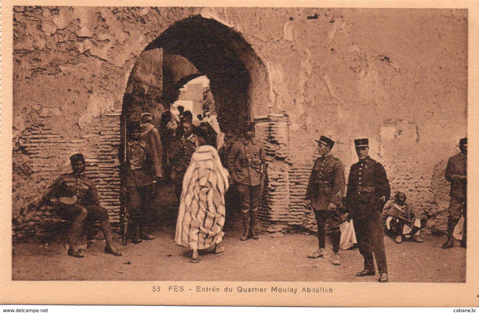 FÈS - Entrée Du Quartier Moulay Abdallah - Fez (Fès)