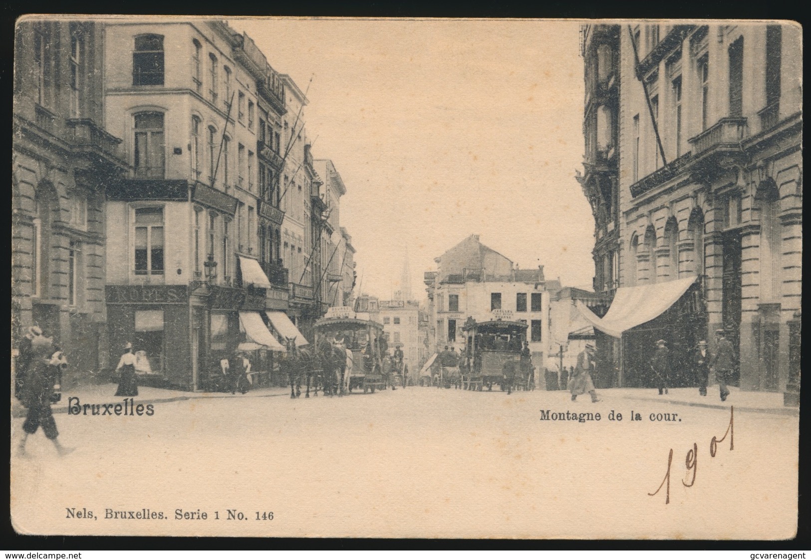 BRUXELLES    MONTAGNE DE LA COUR - Lanen, Boulevards