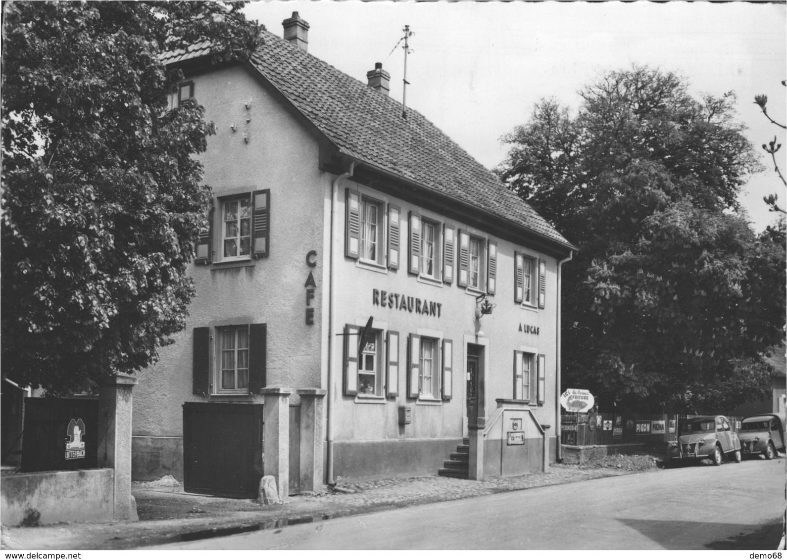 CHALAMPE Café-Restaurant A. LUCAS - Chalampé