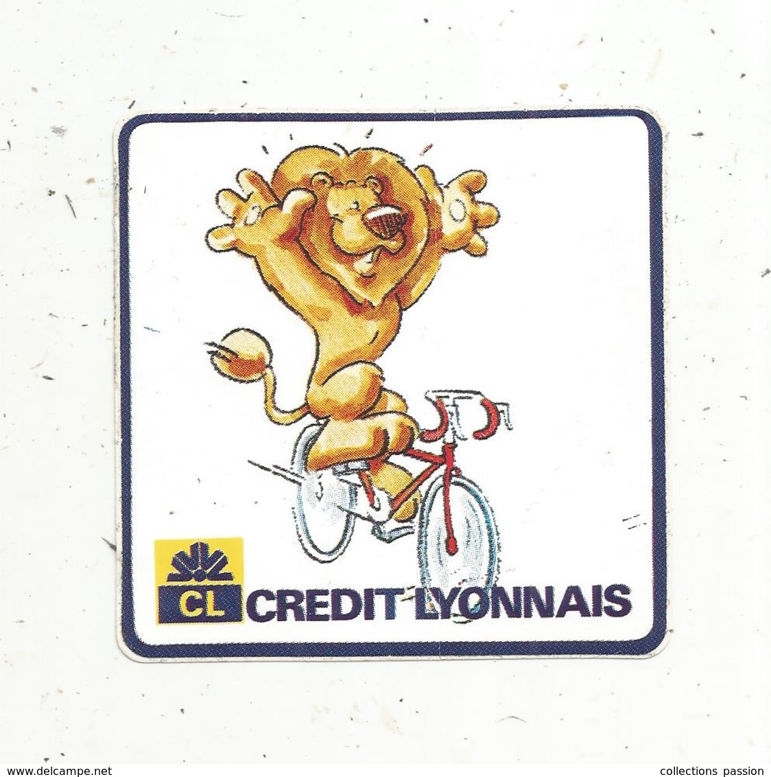 Autocollant , Banque , CREDIT LYONNAIS - Autocollants