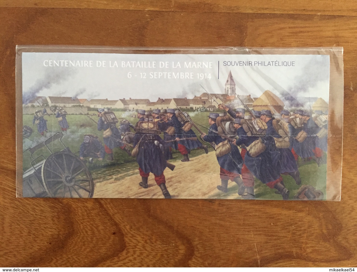 Souvenir Philatélique CENTENAIRE DE LA BATAILLE DE LA MARNE Y&T BS 98 - 2014 - Neuf Sous Blister - Foglietti Commemorativi
