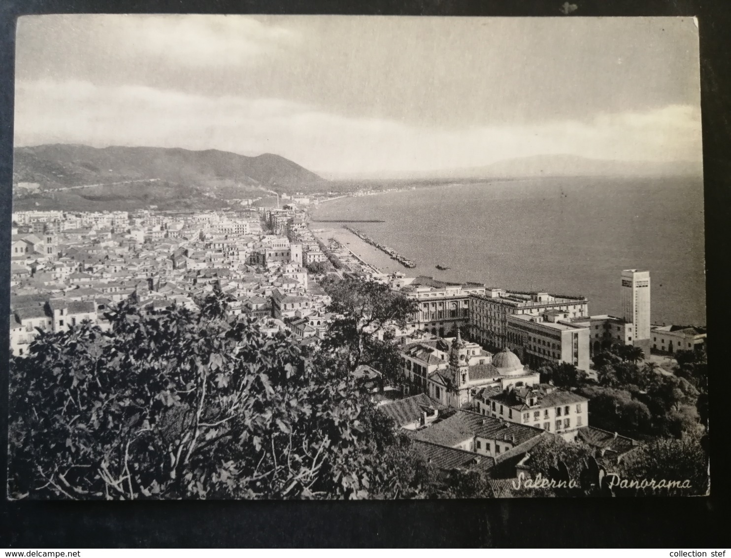 CARTOLINA ANTICA-SALERNO-PANORAMA-'900 - Altri & Non Classificati