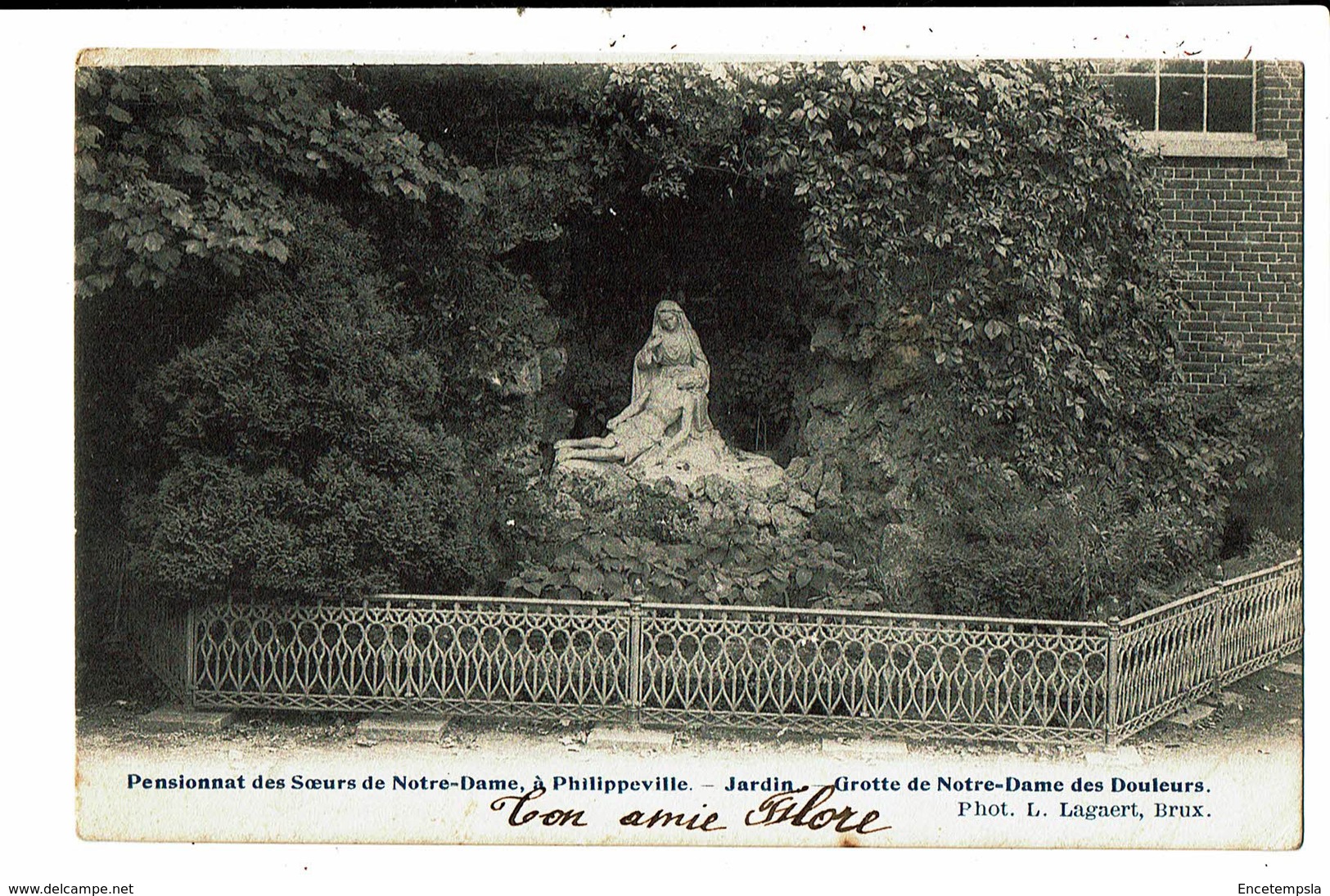 CPA - Carte Postale - Belgique -Philippeville - Pensionnat Des Sœurs Notre Dame -1904 VM5250 - Philippeville