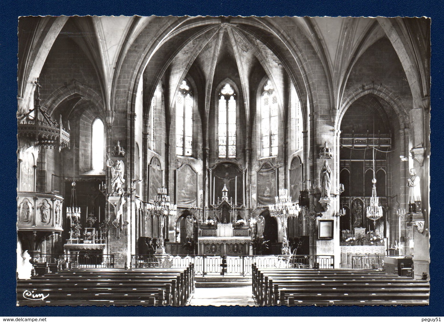 11. Conques Sur Orbiel. Intérieur De L' église Sainte-Foy - Conques Sur Orbiel