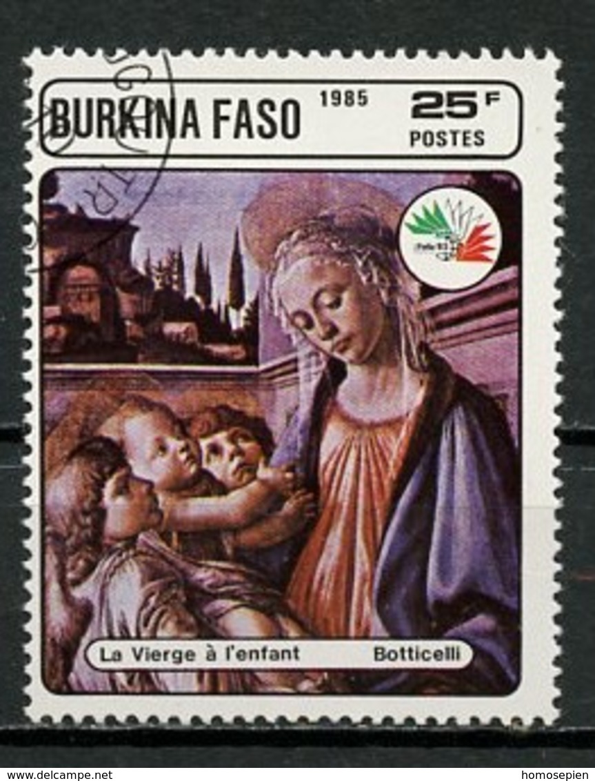 Burkina Faso 1985 Y&T N°685 - Michel N°1061 (o) - 25f La Vierge à L'enfant - Burkina Faso (1984-...)