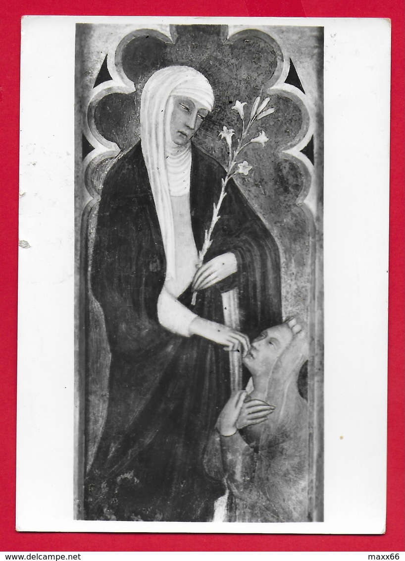 CARTOLINA VG ITALIA - SIENA - Basilica Di S. Domenico - Il Ritratto Di S. Caterina - 10 X 15 - 1961 FARRA D'ISONZO - Santi