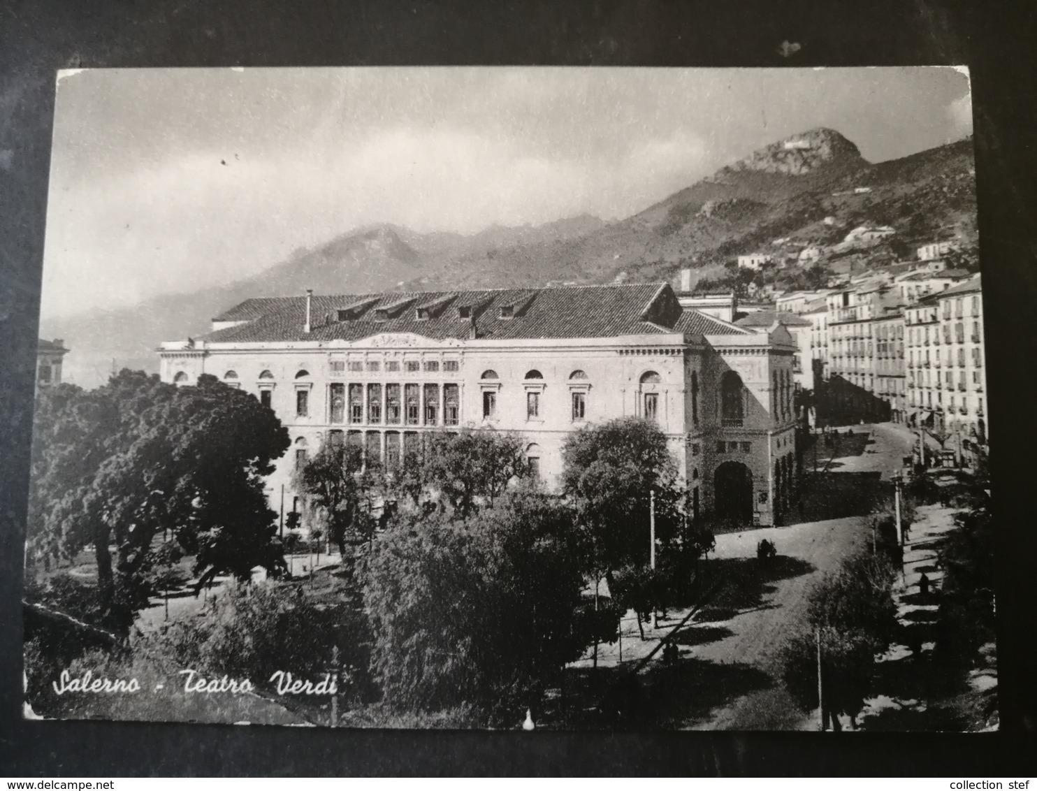 CARTOLINA ANTICA-SALERNO-TEATRO VERDI-'900 - Altri & Non Classificati