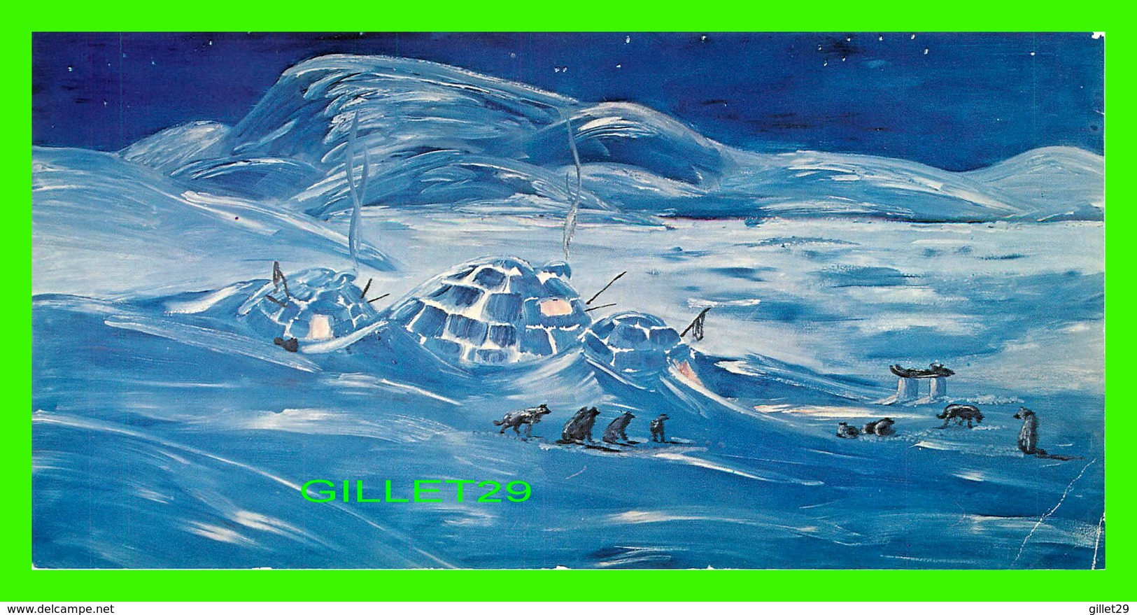 FROBISHER BAY, NWT - ARTIST, MARY COUSINS - FROM FORBISHER INN'S COLLECTION - PHOENIX OFFSET - DIMENSION 9 X 17 Cm - Autres & Non Classés