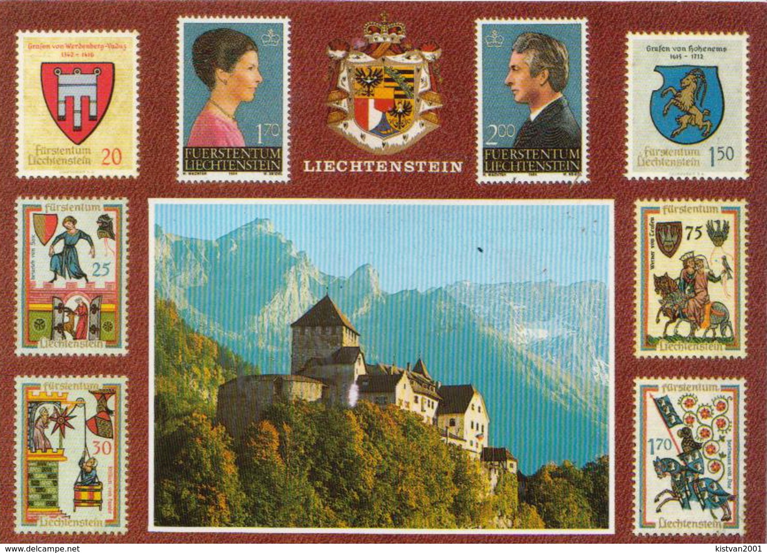 Liechtenstein Used PPC - Covers & Documents