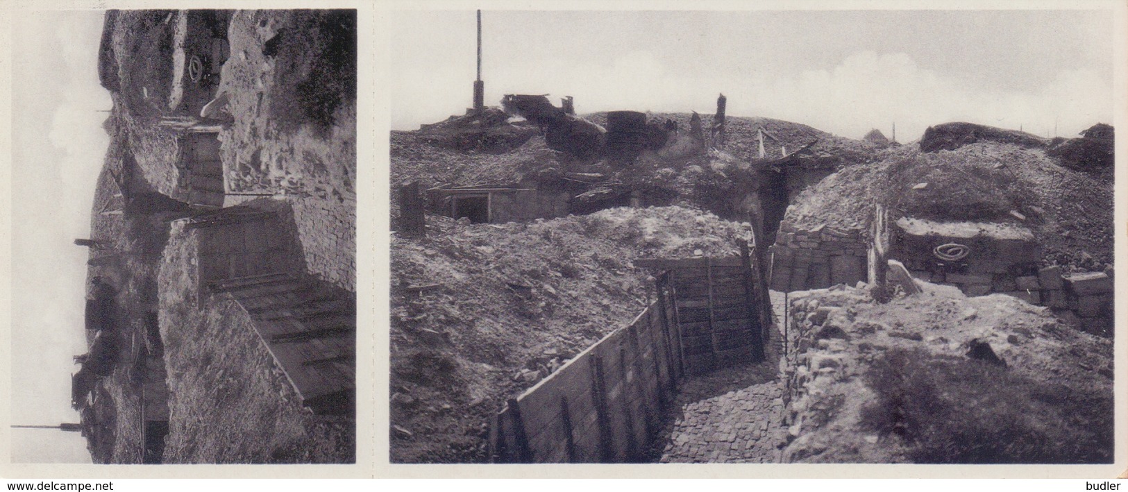 DIKSMUIDE / DIXMUDE : De Dodengang / Le Boyau De La Mort / The Trench Of Death. Fotoreportage Van 10 Nieuwe Postkaarten. - Diksmuide