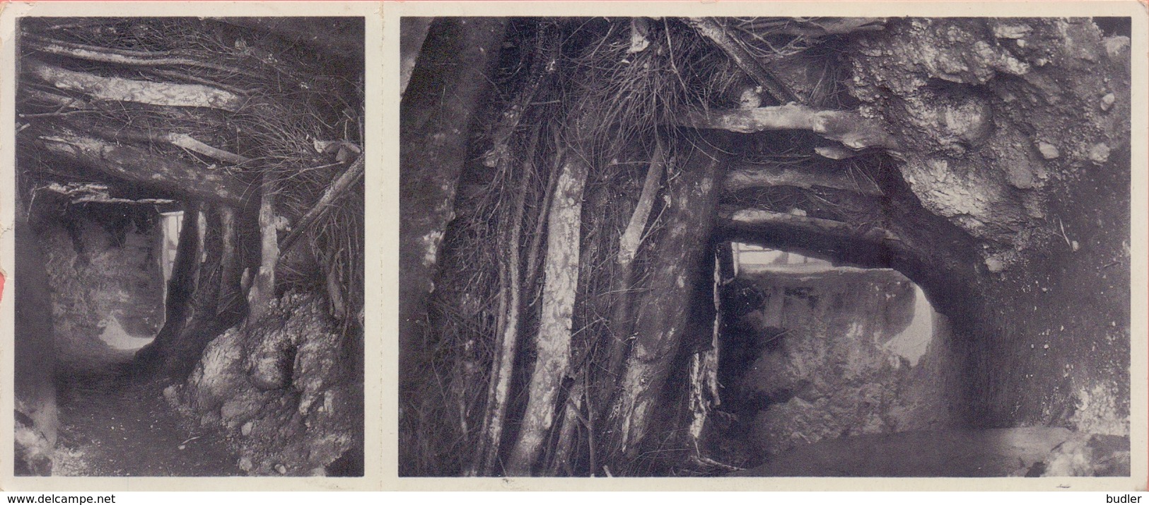 DIKSMUIDE / DIXMUDE : De Dodengang / Le Boyau de la Mort / The Trench of Death. Fotoreportage van 10 Nieuwe postkaarten.