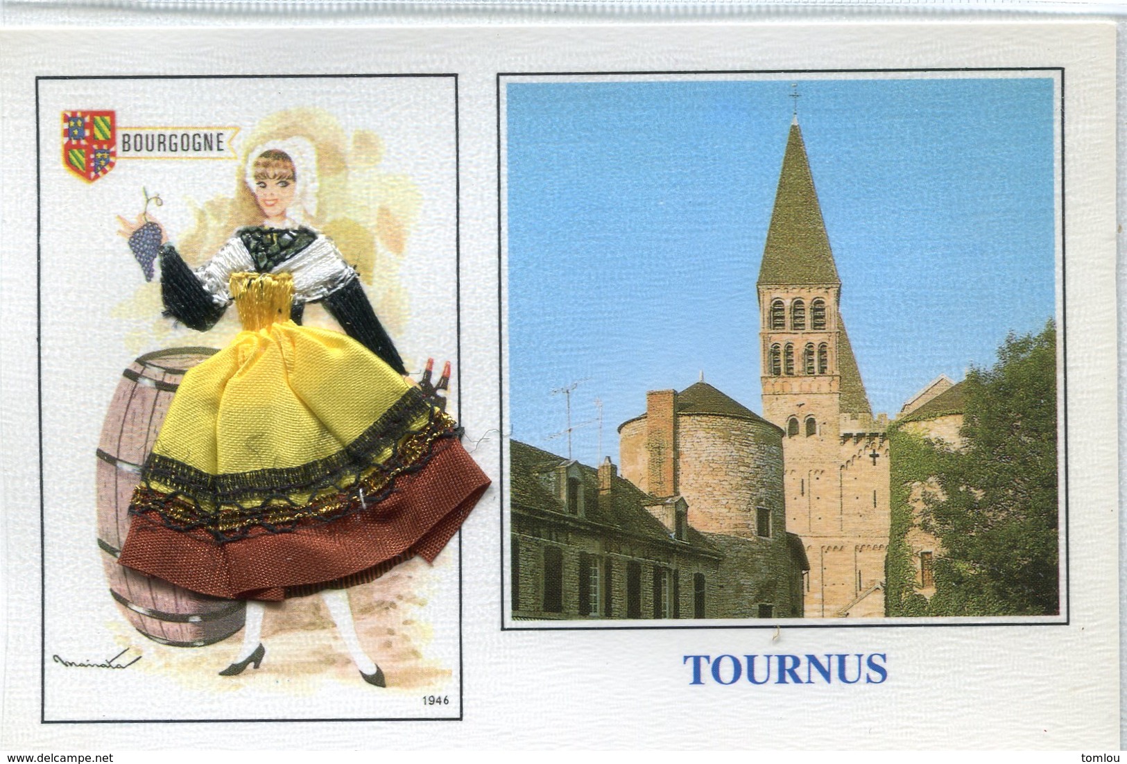 TOURNUS  -robe Tissu - Autres & Non Classés