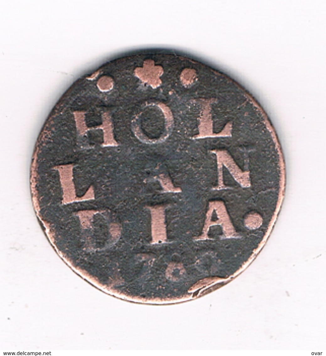 DUIT  1780  HOLLANDIA NEDERLAND /5844/ - …-1795 : Période Ancienne