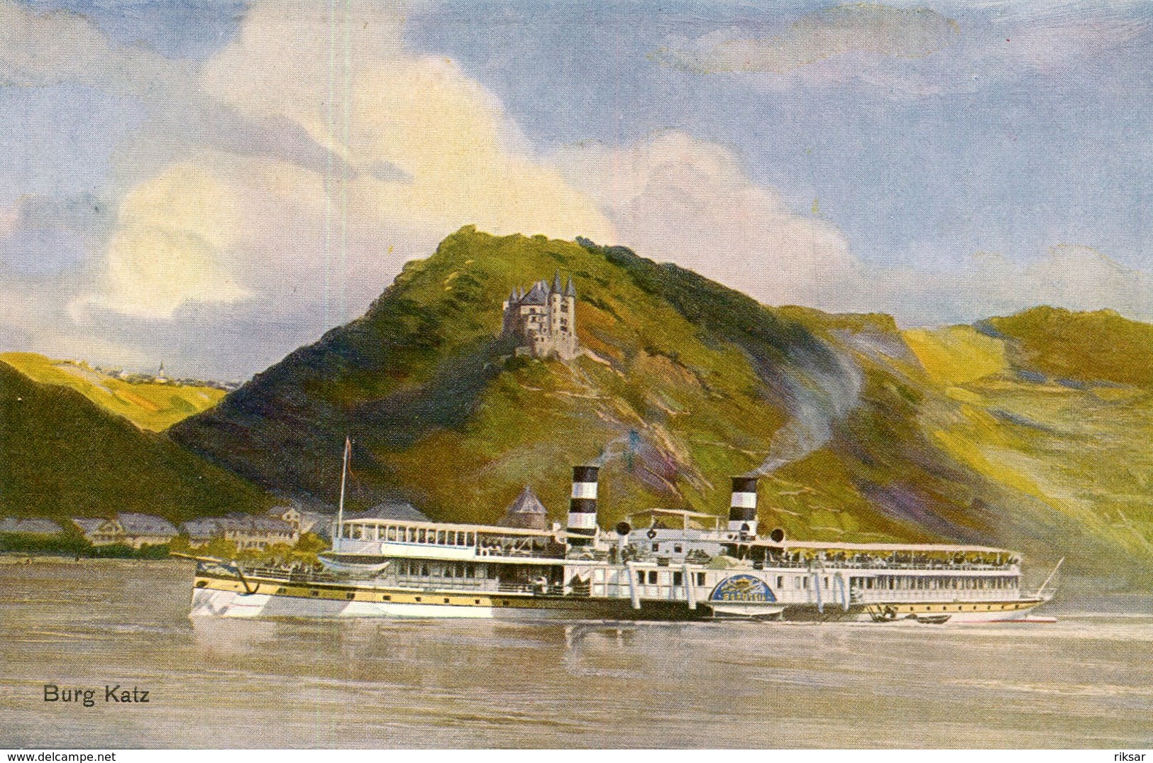 BATEAU FERRIE(BURG KATZ) - Ferries