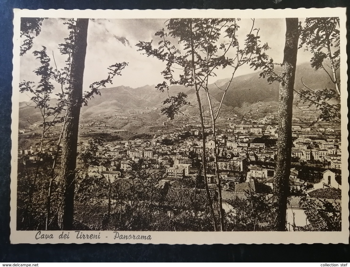 CARTOLINA ANTICA-CAVA DEI TIRRENI-SALERNO-PANORAMA-'900 - Altri & Non Classificati