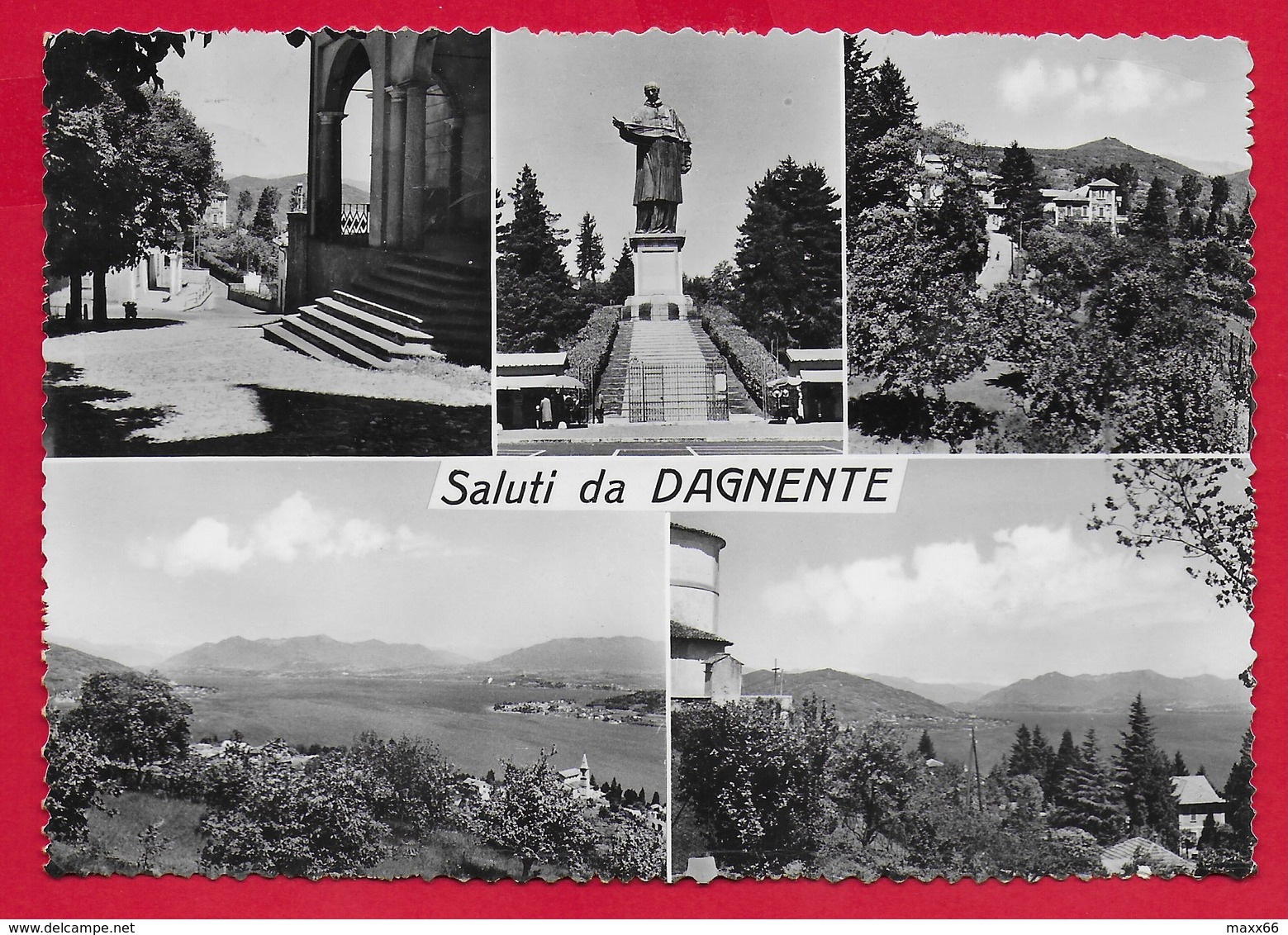 CARTOLINA VG ITALIA - Saluti Da DAGNENTE - Vedutine Multivue - 10 X 15 - 196? - Saluti Da.../ Gruss Aus...