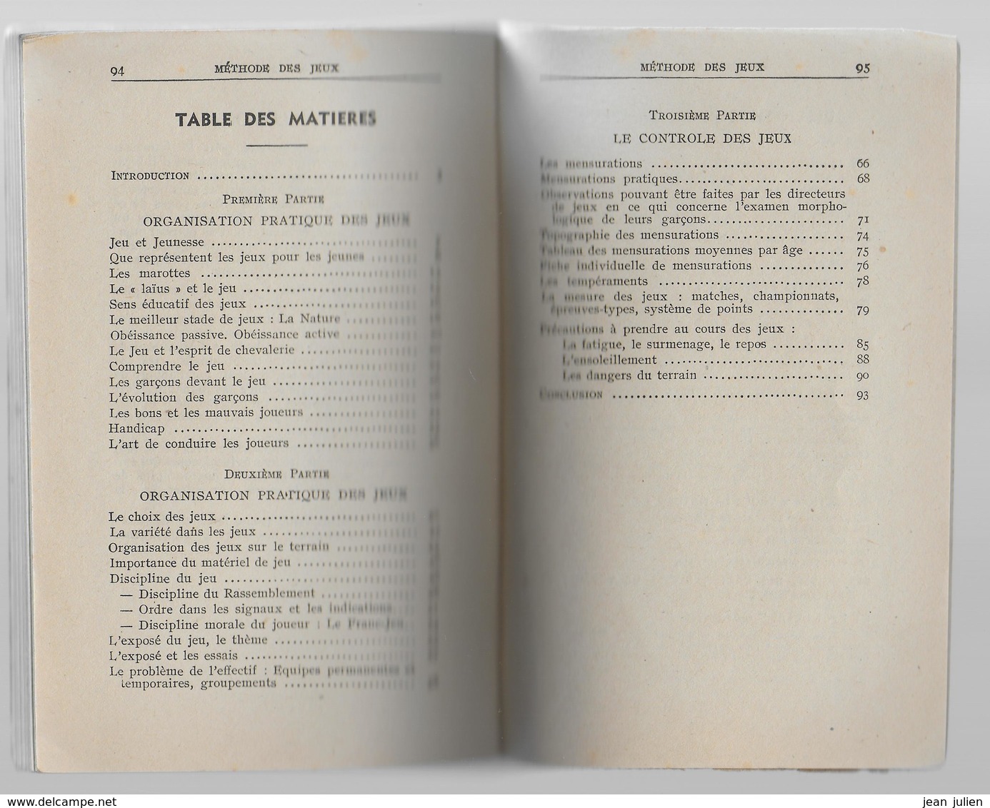 SCOUTISME  -  "  La Méthode Des Jeux  " - J. LOISEAU - Editions J. SUSSE - Scoutisme