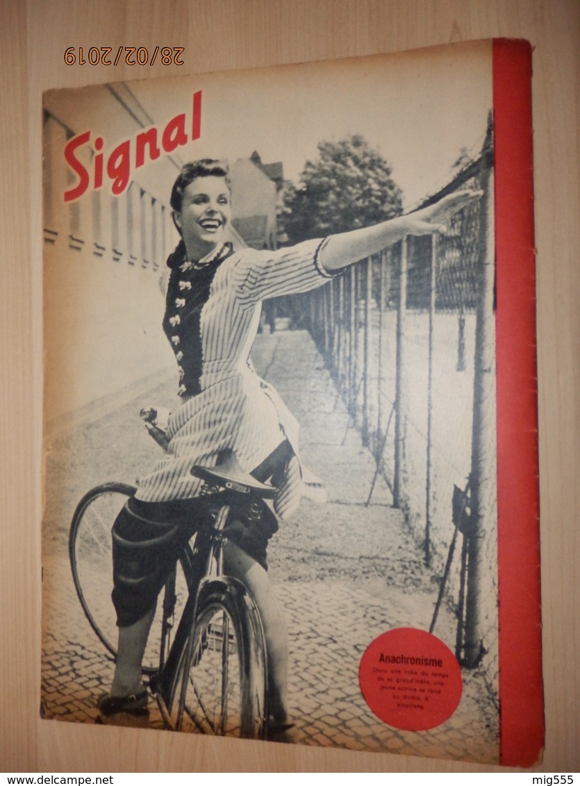 Revue SIGNAL  Numéro 6  De 1944 - 1939-45