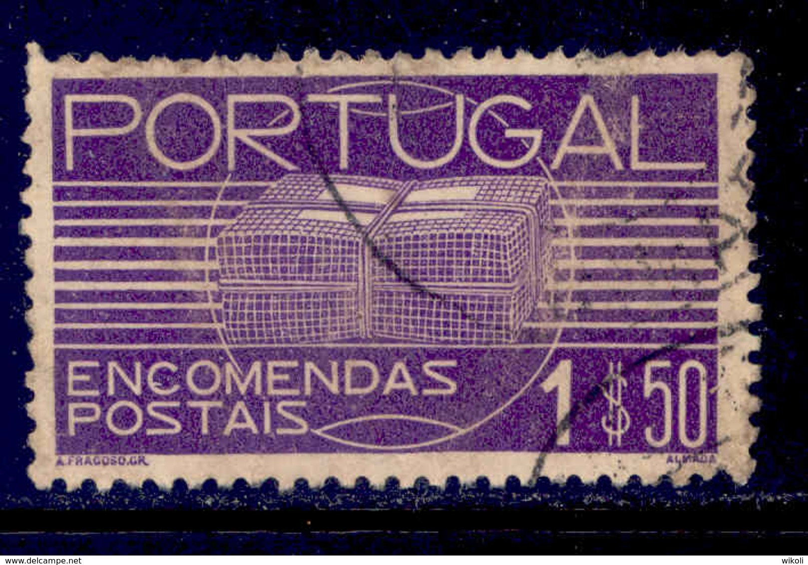 ! ! Portugal - 1936 Parcel Post 1$50 - Af. EP 20 - Used - Used Stamps