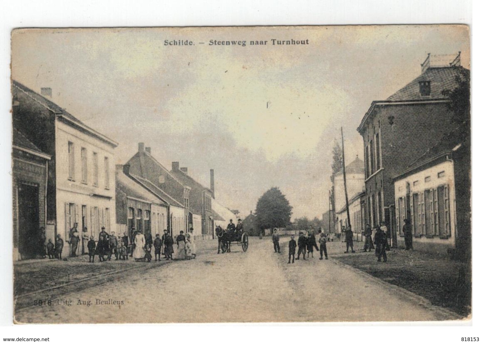 Schilde - Steenweg Naar Turnhout 1908 Uitg. Aug. Beullens 3918 - Schilde