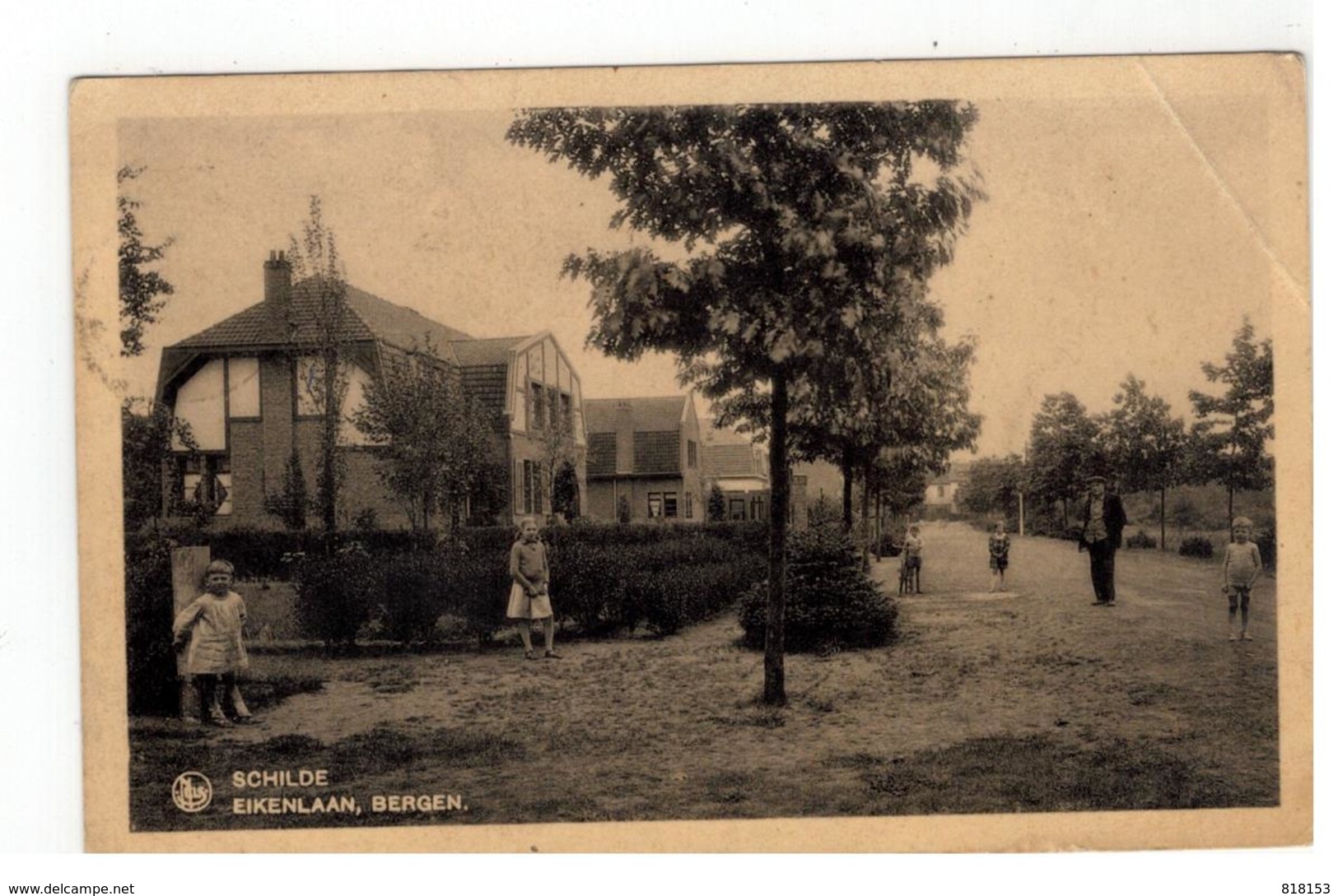 Schilde - Eikenlaan,Bergen 1935 - Schilde