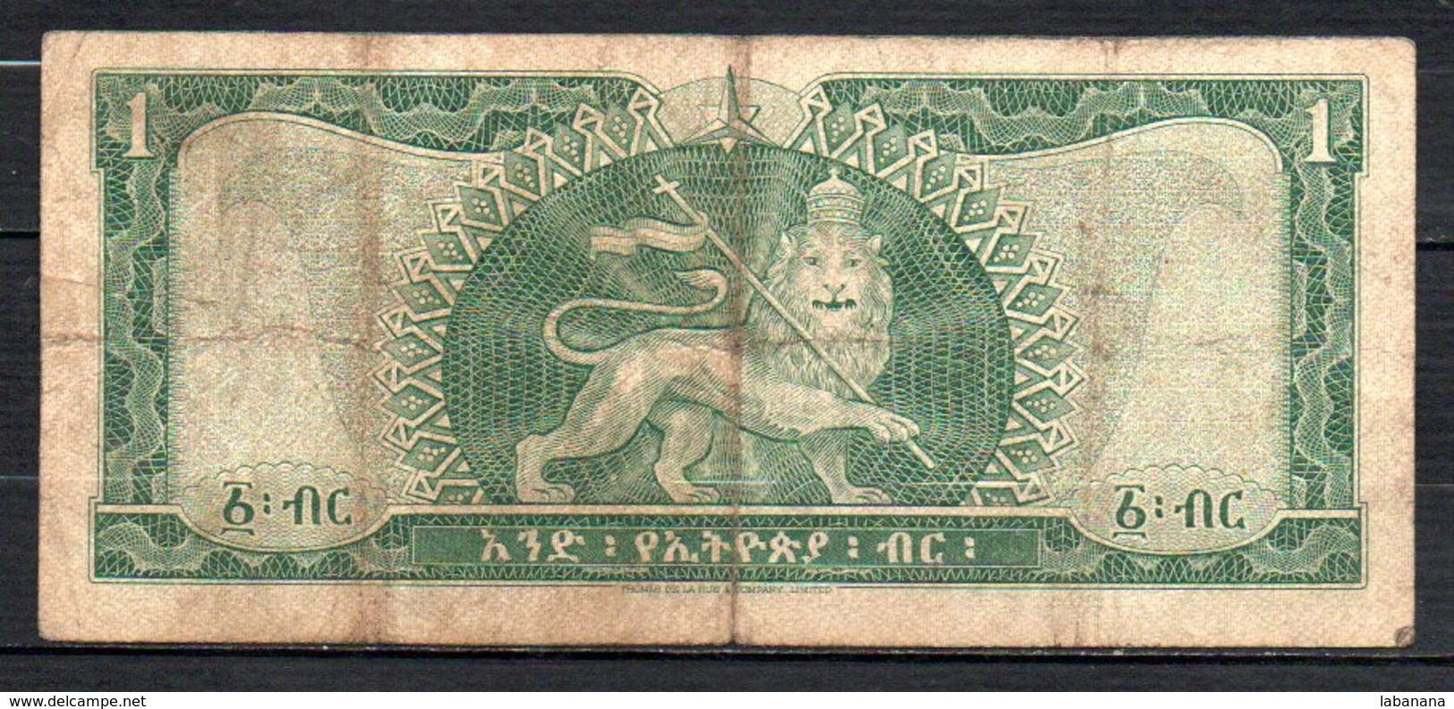 329-Ethiopie Billet De 1 Dollar 1966 JP522 - Ethiopie