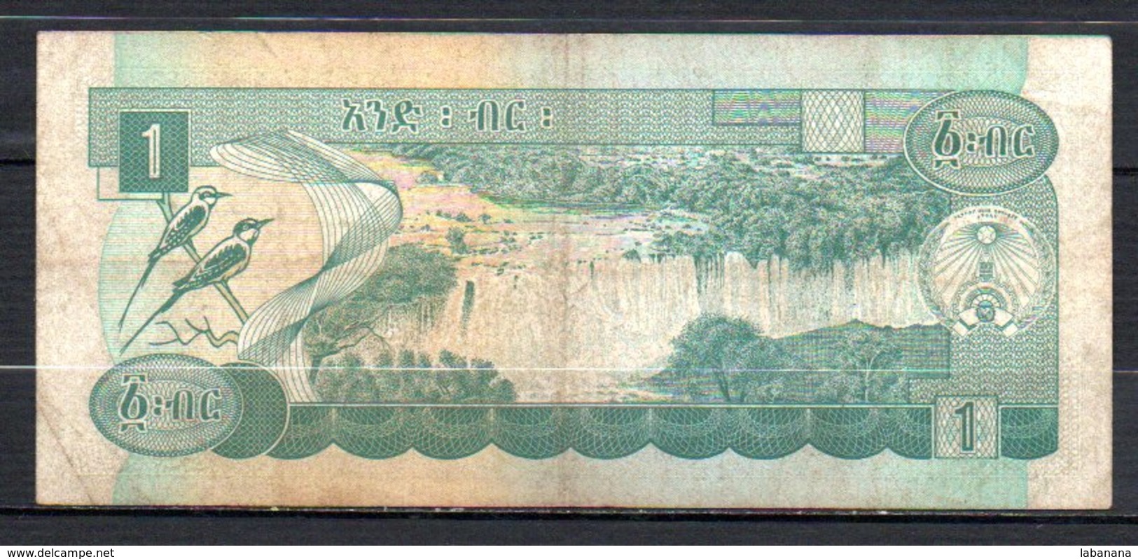 329-Ethiopie Billet De 1 Birr 1991 DQ835 Sig. 3 - Aethiopien