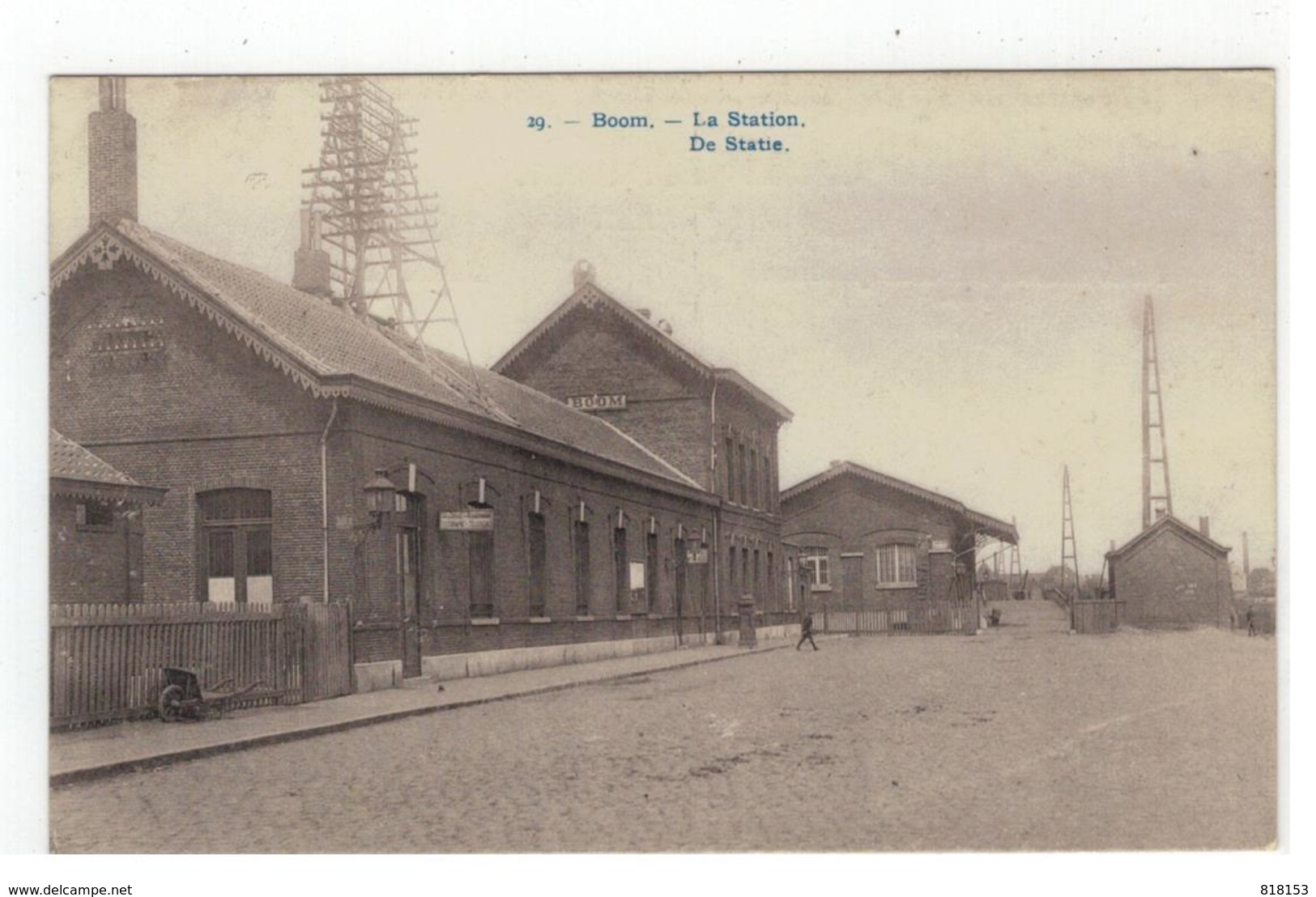 29. - Boom - La Station  De Statie 1914 - Boom