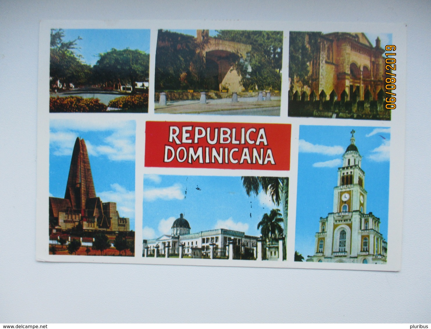 DOMINICAN TO FRANCE  ,  POSTCARD   ,0 - Dominican Republic